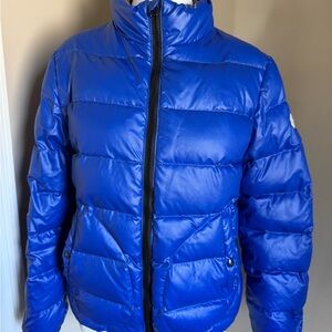 Moncler Royal Blue Quilted Puffer Jacket